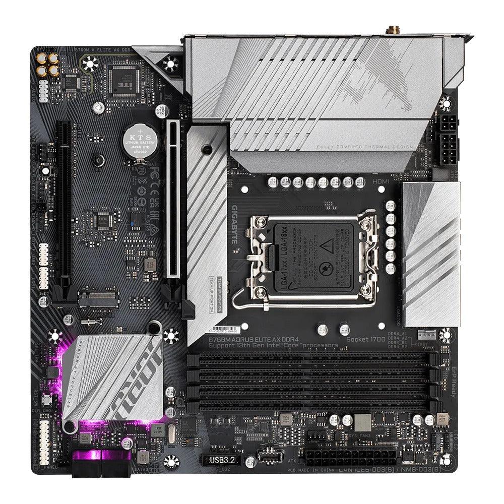 Gigabyte B760M Aorus Elite AX DDR4 Gaming Motherboard - DataBlitz