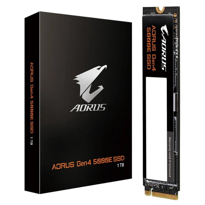 Gigabyte Aorus 1TB Gen4 5000E NVME M.2 PCIE X4 SSD (AG450E1TB-G) - DataBlitz