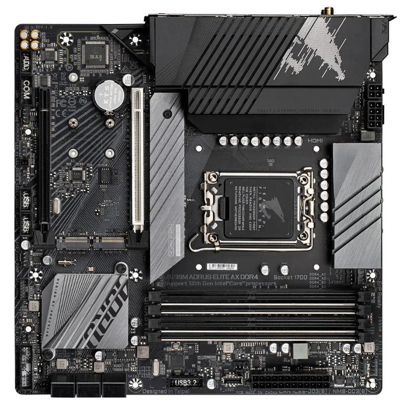 Gigabyte Z690M Aorus Elite AX DDR4 Gaming Motherboard - DataBlitz