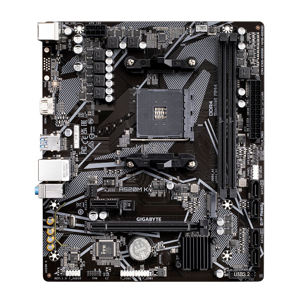 Gigabyte A520M K Ultra Durable Motherboard
