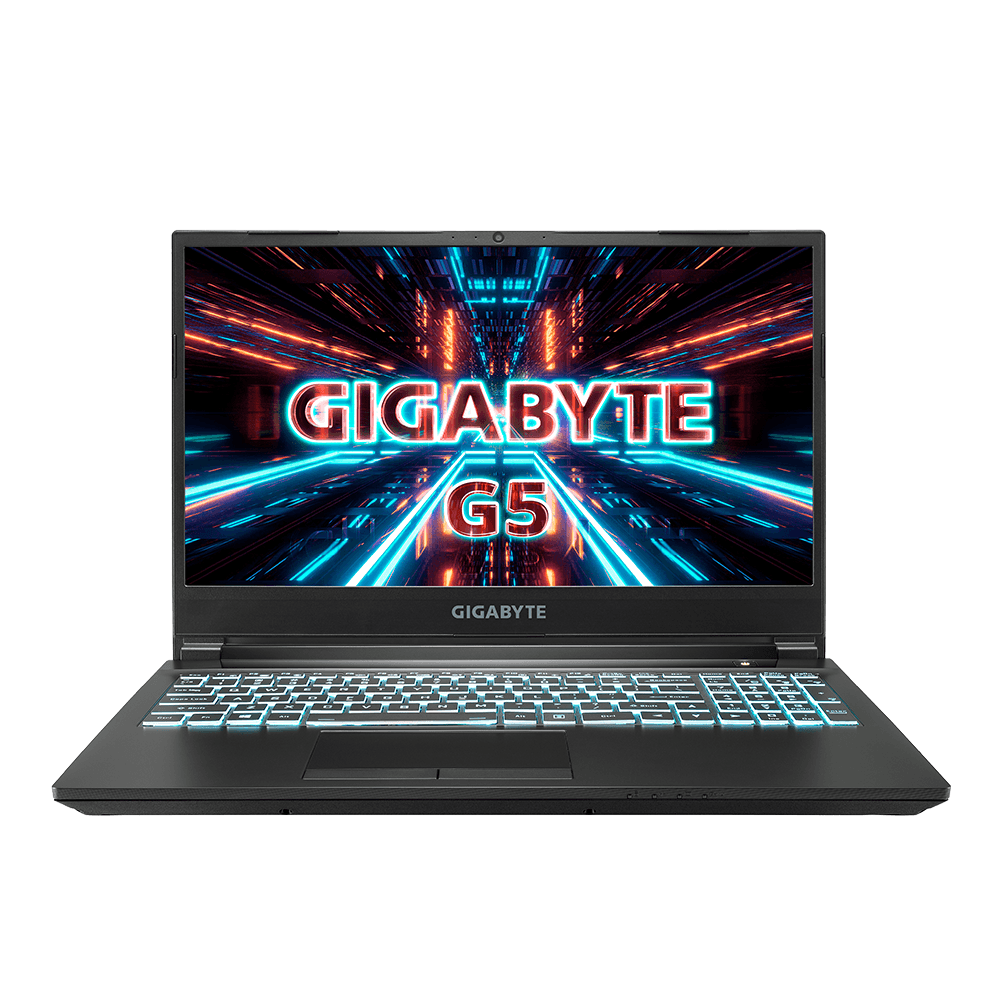 GIGABYTE G5 GD-51MY123SO Gaming Laptop | 15.6” FHD | i5-11400H | 16 GB RAM | 512GB SSD | RTX™ 3050 | Windows 10 Home | GIGABYTE GBP57S Gaming Backpack | Universal Power Adapter - DataBlitz