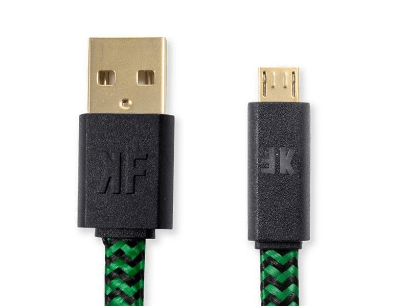 Kontrolfreek 12ft/3.6m Usb 2.0 Gaming Cable Green And Black (4300) - DataBlitz