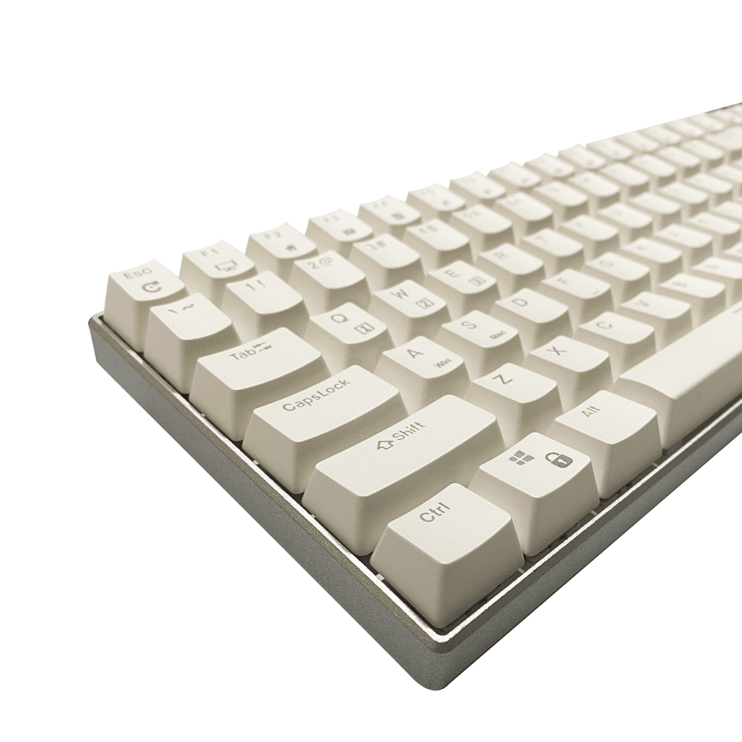ROYAL KLUDGE RK100PRO TRI-MODE RGB 100 KEYS HOT SWAPPABLE MECHANICAL KEYBOARD WHITE (BROWN SWITCH) - DataBlitz