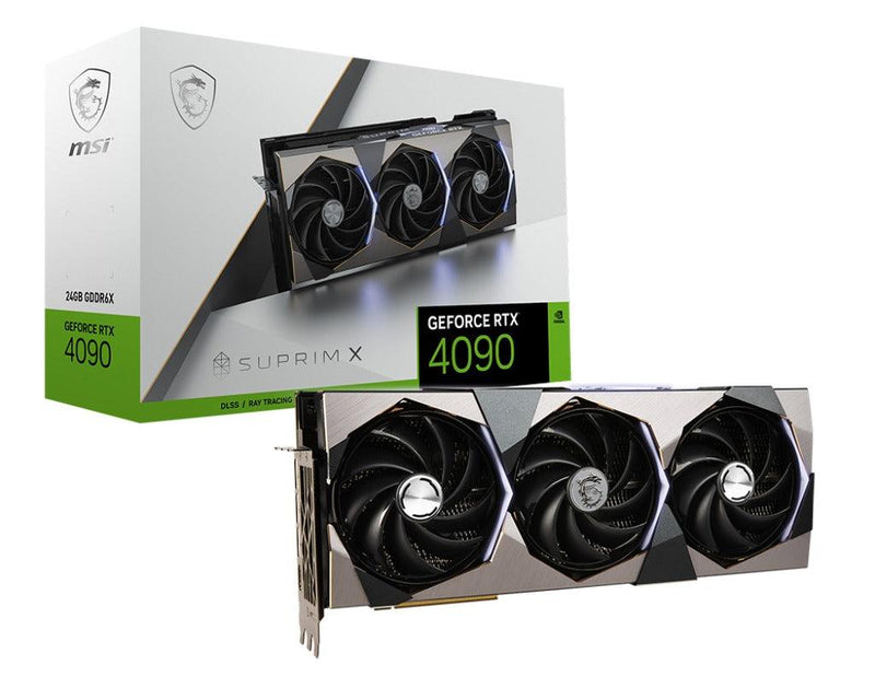 MSI GeForce RTX 4090 Suprim X 24G GDDR6X Graphics Card - DataBlitz