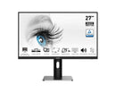 MSI Pro MP273QP 27-INCH WQHD Eye Care Monitor (Black) - DataBlitz