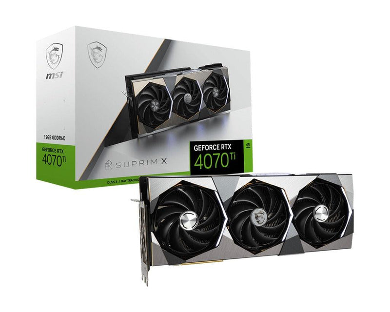 MSI GeForce RTX 4070 Ti Suprim X 12G GDDR6X Graphics Card - DataBlitz