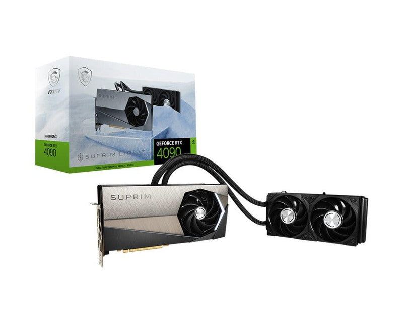 MSI GeForce RTX 4090 Suprim Liquid 24G GDDR6X Graphics Card - DataBlitz