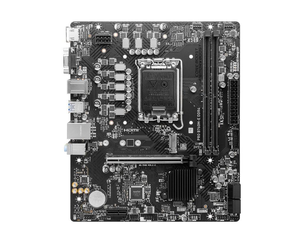 MSI Pro B760M-E DDR4 Motherboard - DataBlitz