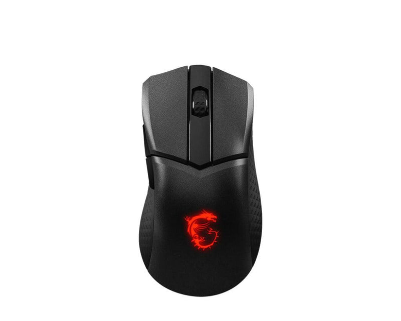 MSI Clutch GM31 RGB Lightweight Wireless Gaming Mouse With Charging Dock (Black) - DataBlitz