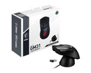 MSI Clutch GM31 RGB Lightweight Wireless Gaming Mouse With Charging Dock (Black) - DataBlitz