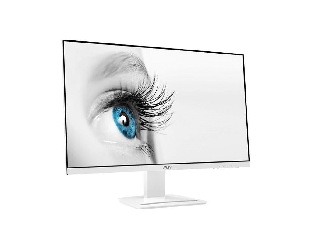 MSI PRO MP273W 27-inch FHD Business & Productivity Monitor (White) - DataBlitz