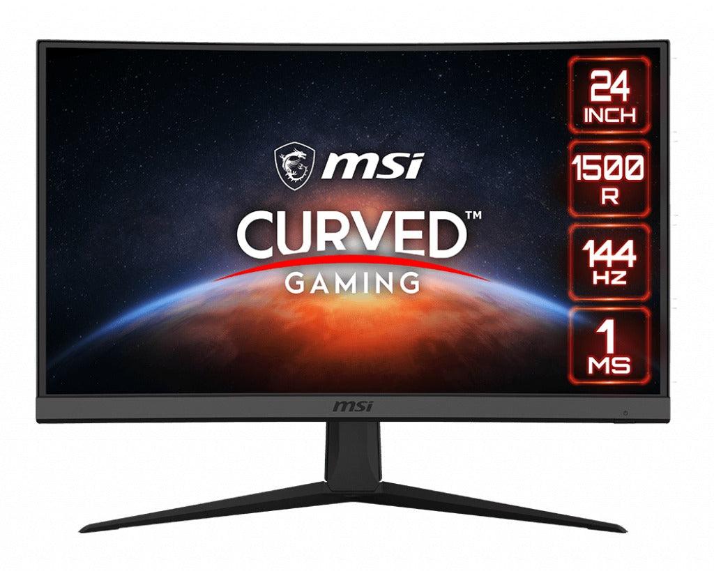 MSI Optix G24C6 23.6 Inch Curved Gaming Monitor (Black) - DataBlitz
