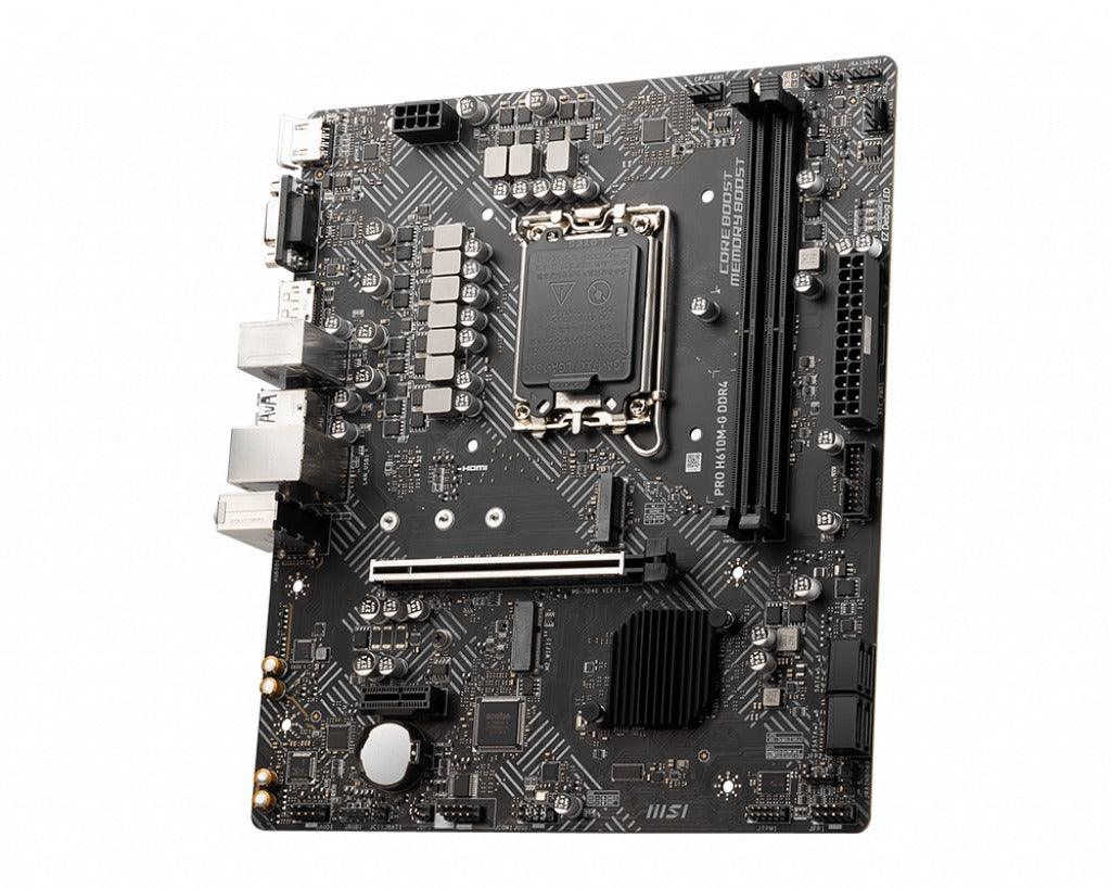 MSI Pro H610M-G DDR4 Intel Motherboard - DataBlitz