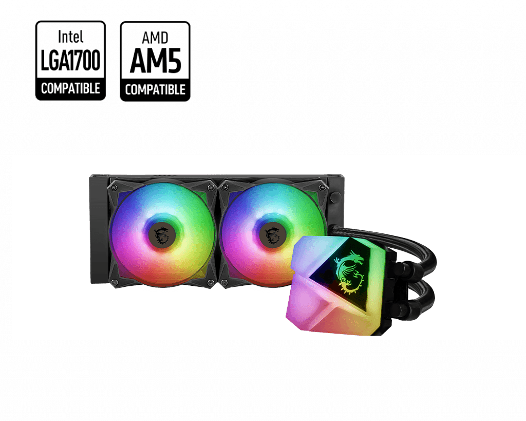 MSI GeForce RTX 3080 Suprim X 10G LHR Graphics Card + MSI MAG Coreliquid C240 RGB Liquid CPU Cooler - DataBlitz