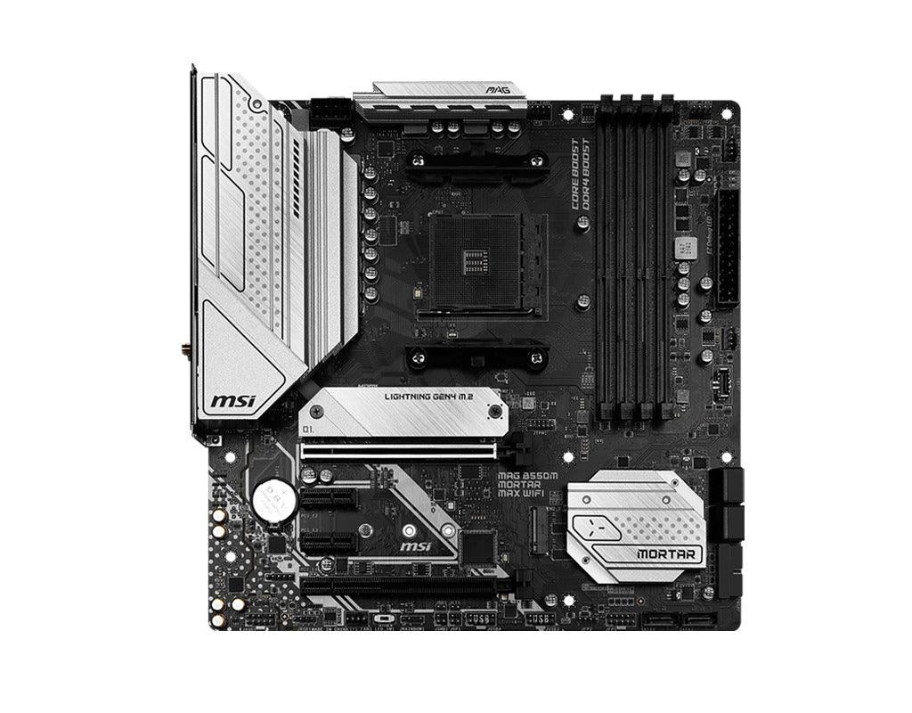 MSI MAG B550M Mortar Max Wifi AMD Motherboard - DataBlitz