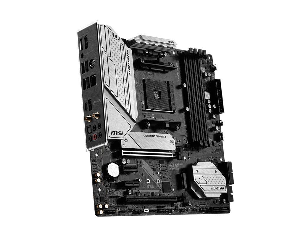 MSI MAG B550M Mortar Max Wifi AMD Motherboard - DataBlitz