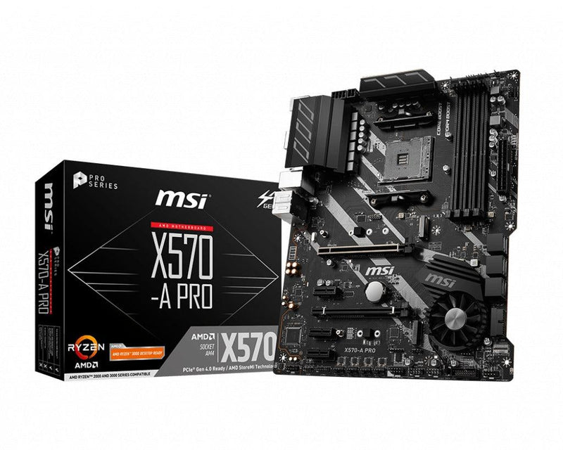 MSI X570-A Pro AMD Motherboard - DataBlitz