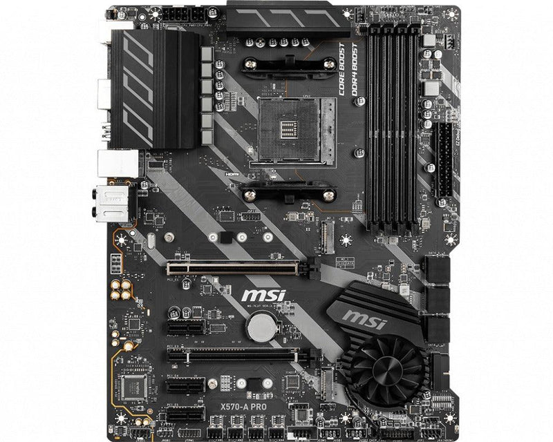 MSI X570-A Pro AMD Motherboard - DataBlitz