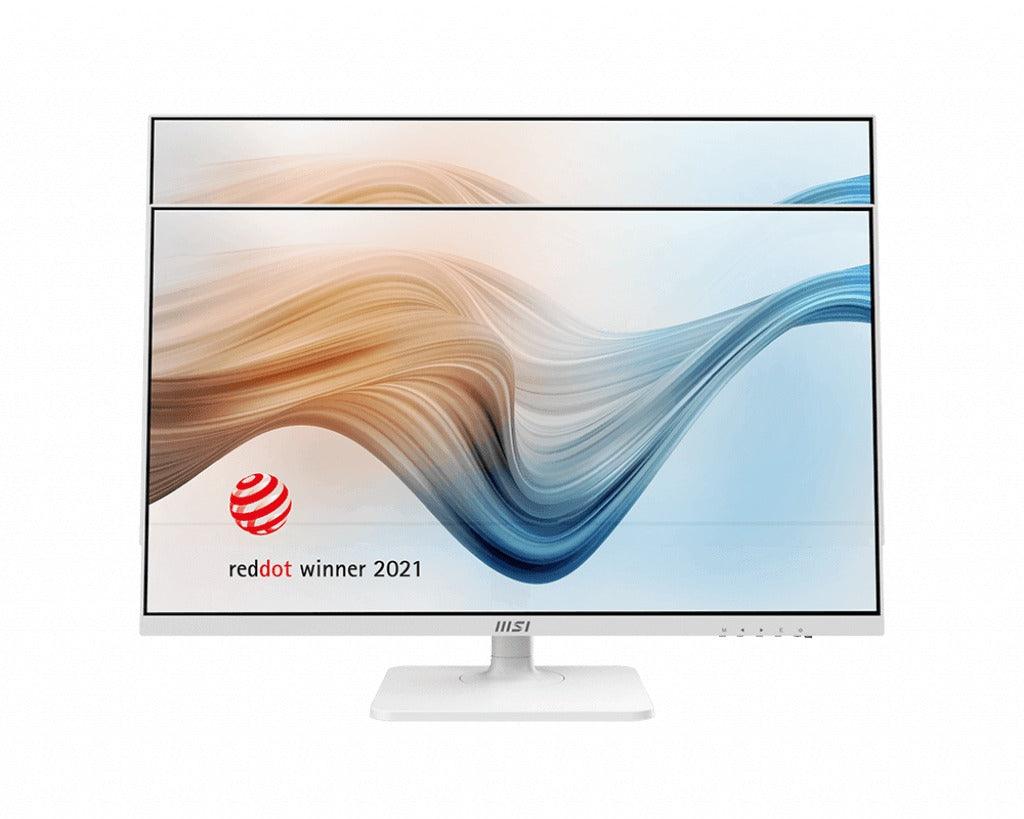 MSI Modern MD272QPW 27”  WQHD Business & Productivity Monitor (White) - DataBlitz