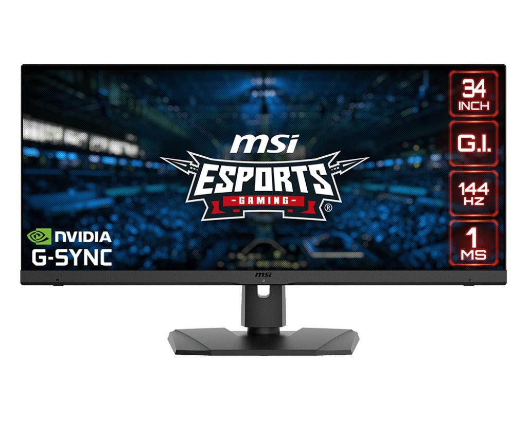 MSI Optix MPG341QR 34-INCH 144HZ UWQHD IPS Esports Gaming Monitor - DataBlitz