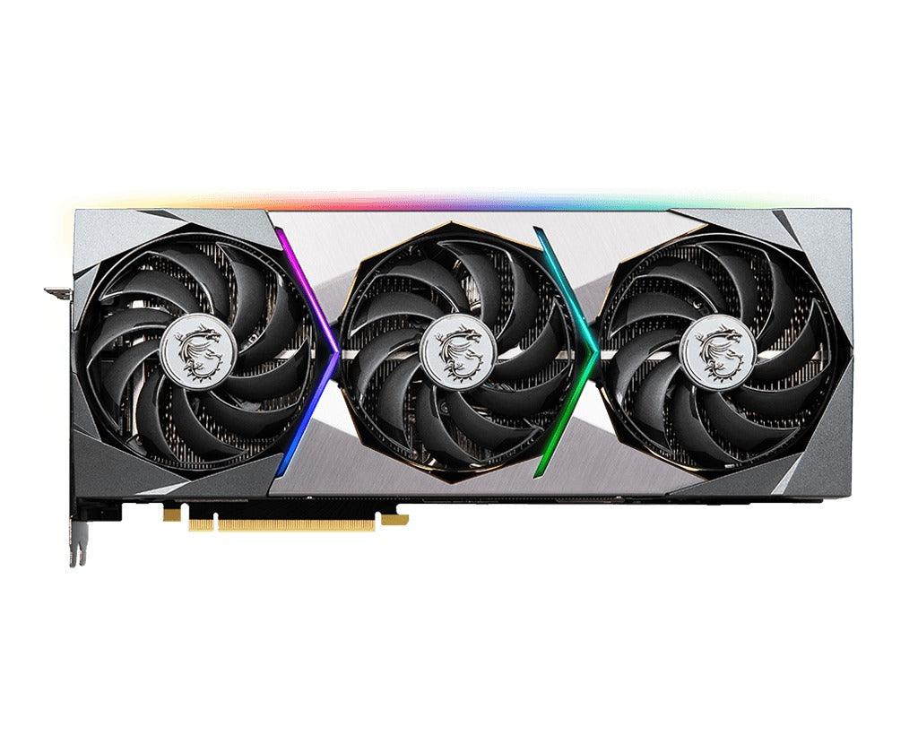 MSI GeForce RTX 3080 TI SUPRIM X 12G LHR GDDR6X Graphics Card