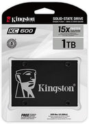 KINGSTON KC600 SATA 3 2.5" HARDWARE-BASED SELF-ENCRYPTING DRIVE WITH 3D TLC NAND 1TB SSD (SKC600/1024G) - DataBlitz