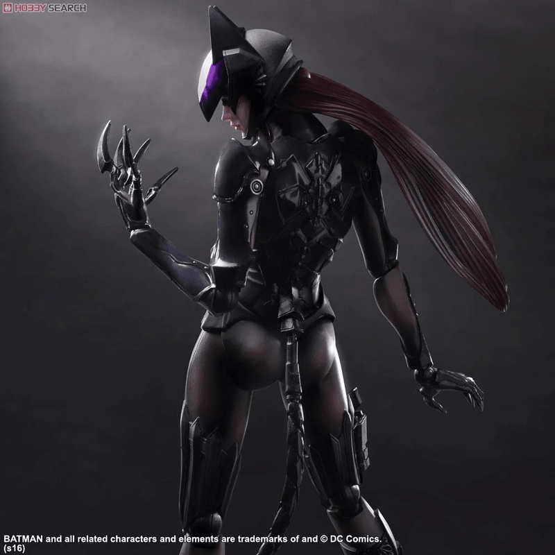 PLAY-ARTS A/F DC COMICS VARIANT KAI NO.2 CATWOMAN (DESIGNED BY TETSUYA NOMURA) - DataBlitz