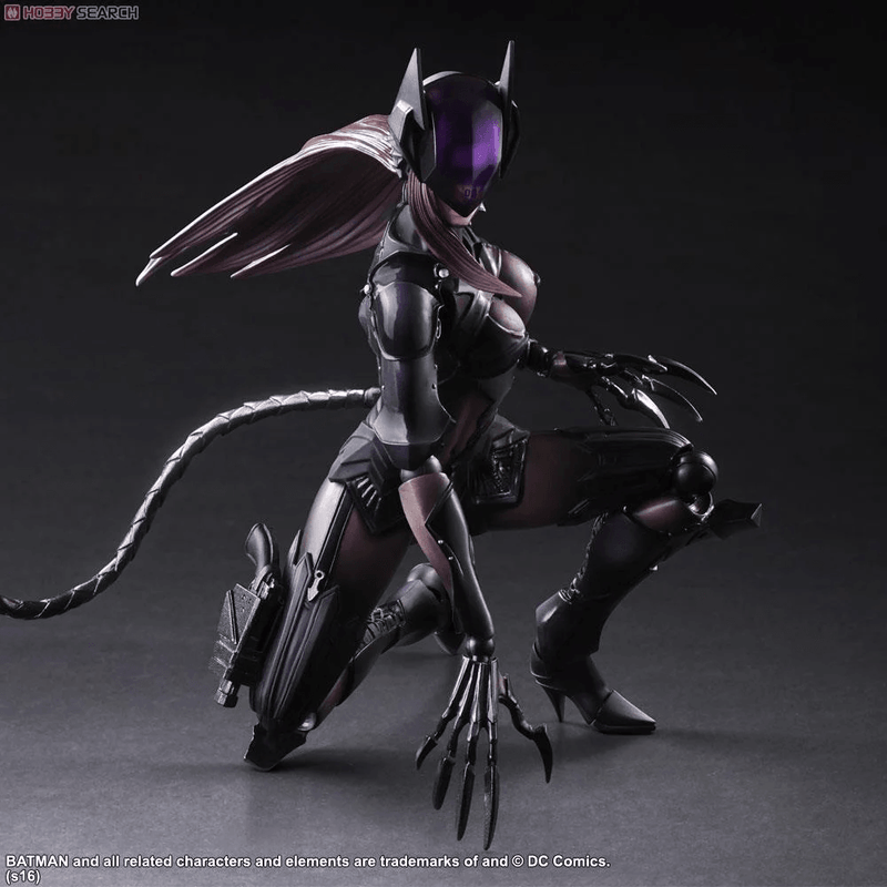 PLAY-ARTS A/F DC COMICS VARIANT KAI NO.2 CATWOMAN (DESIGNED BY TETSUYA NOMURA) - DataBlitz