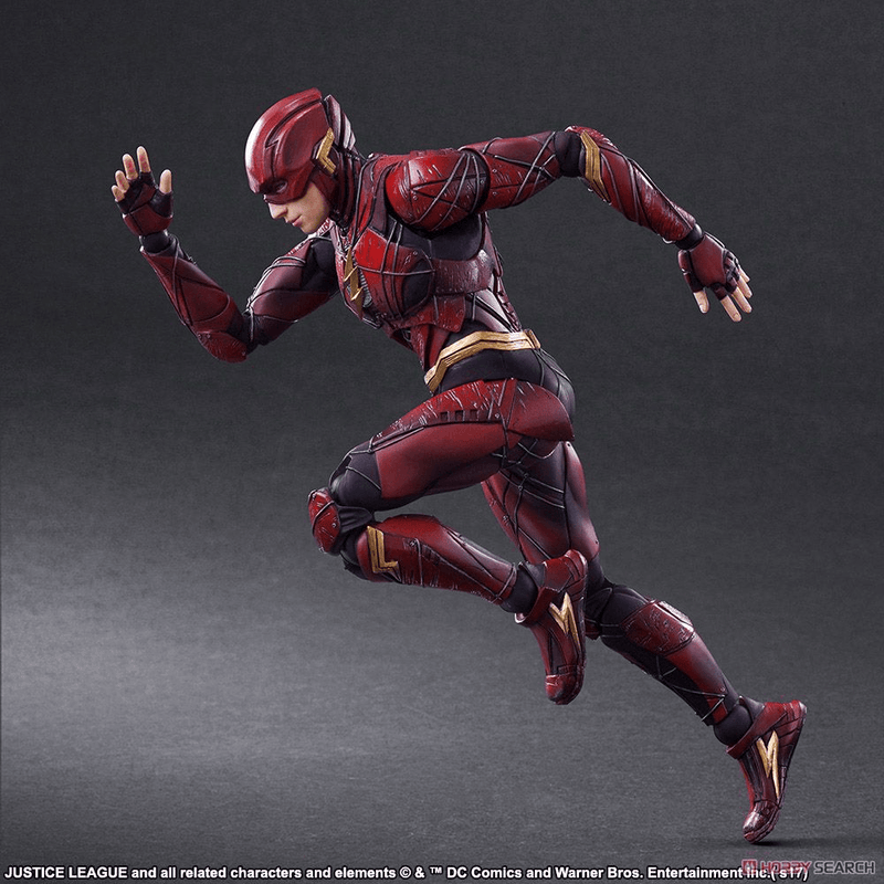 PLAY-ARTS A/F KAI JUSTICE LEAGUE: NO.2 THE FLASH - DataBlitz