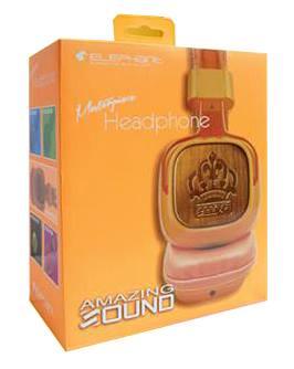 Elephant Masterpiece Headphone IP-HS-009-Neon Orange - DataBlitz