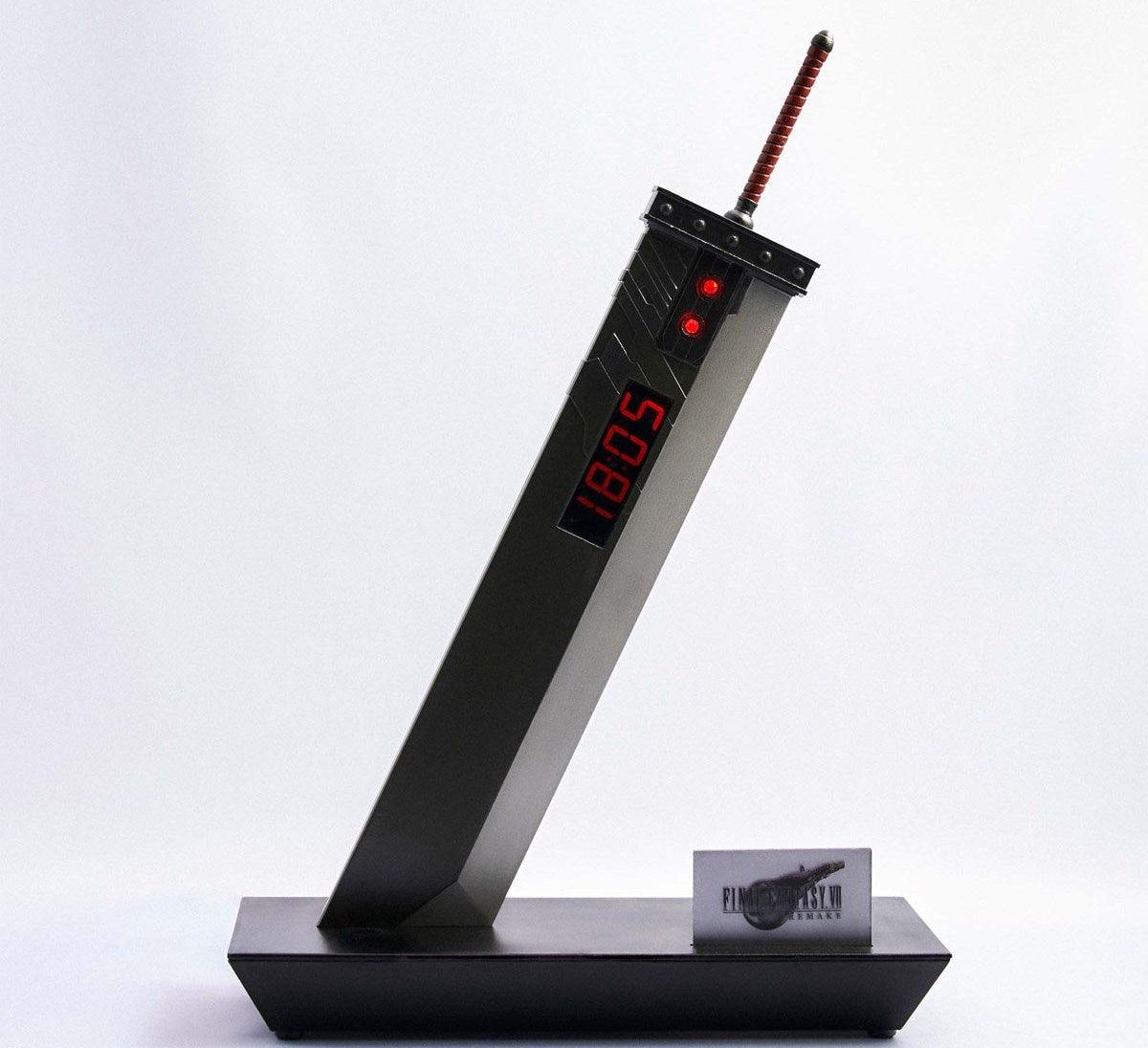 Final Fantasy VII Remake Digital Clock - Buster Sword - DataBlitz
