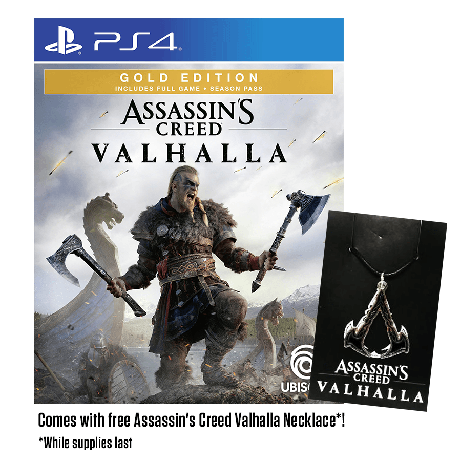 PS4 ASSASSINS CREED VALHALLA GOLD EDITION REG.3 - DataBlitz