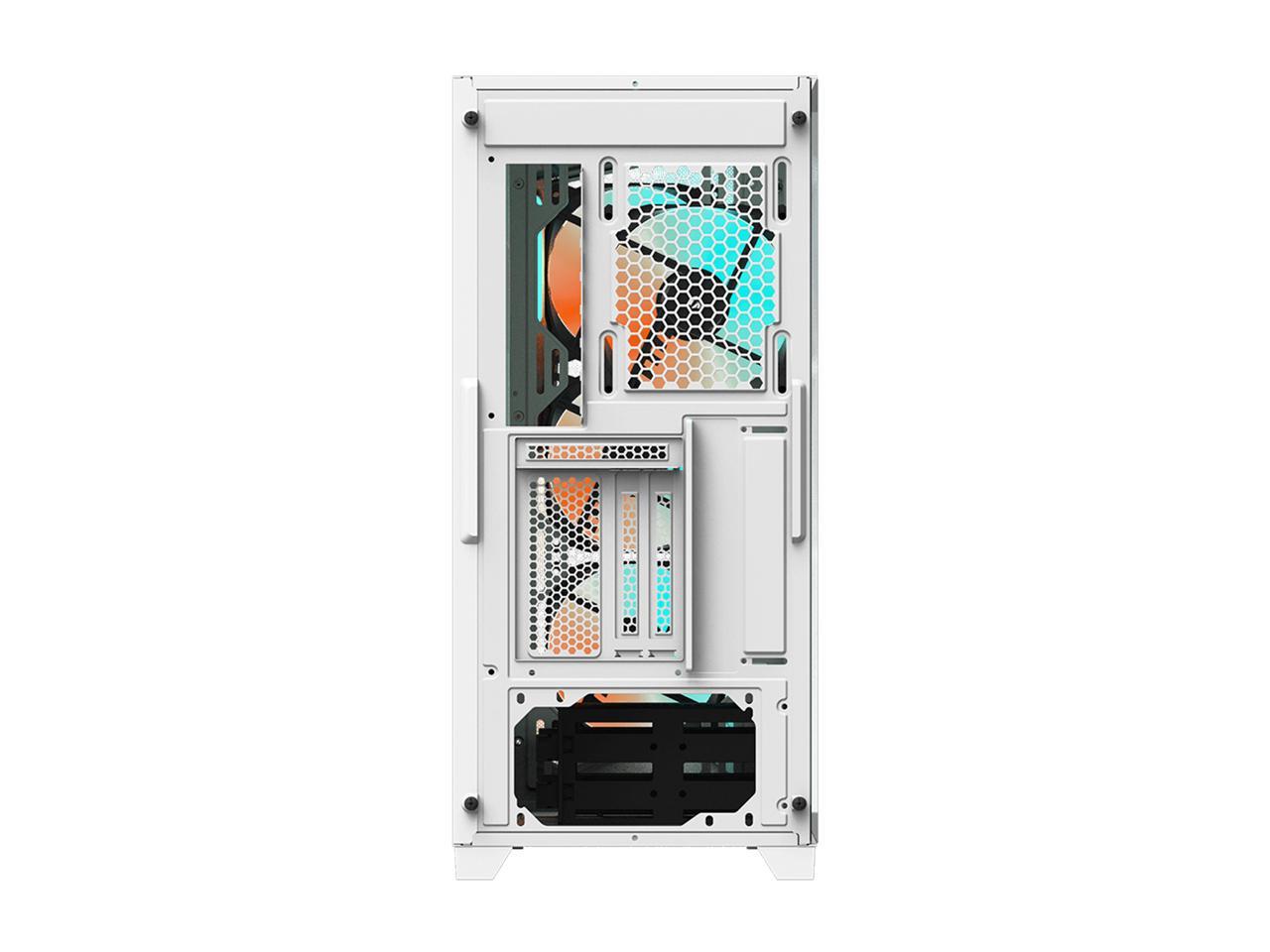 Gigabyte C301 Tempered Glass RGB ATX Mid-Tower PC Case - White
