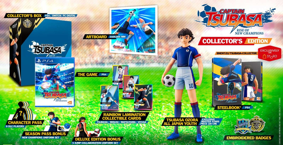 PS4 CAPTAIN TSUBASA RISE OF NEW CHAMPIONS COLLECTORS EDITION REG.3 - DataBlitz