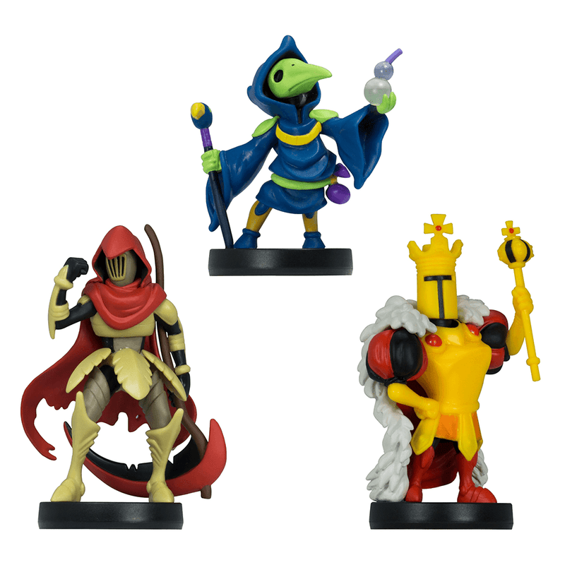 NINTENDO AMIIBO SHOVEL KNIGHT (SPECTER KNIGHT / PLAGUE KNIGHT / KING NIGHT) - DataBlitz