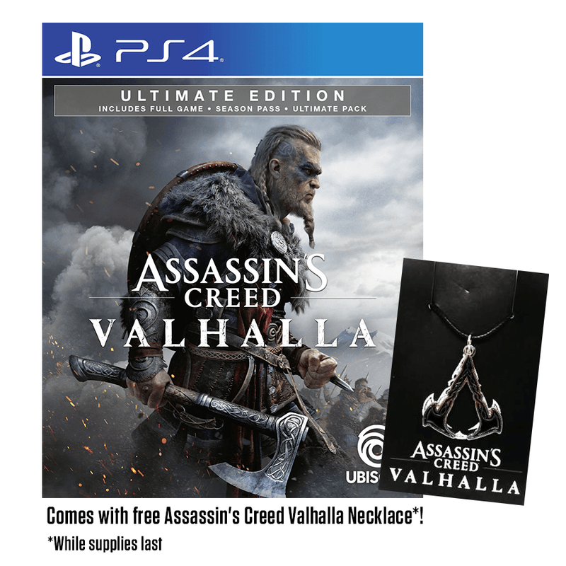 PS4 ASSASSINS CREED VALHALLA ULTIMATE EDITION REG.3 - DataBlitz