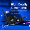 VERTUX BOGOTA HIGH DEFINITION GAMECOMMAND OVER-EAR GAMING HEADSET (BLACK) - DataBlitz