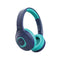 Promate Coddy Hi-Definition Safe Audio Wireless Headphone (Aqua) - DataBlitz