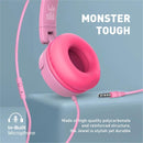 PROMATE JEWEL HD STEREO KIDSAFE WIRED HEADSET (BUBBLEGUM) - DataBlitz