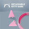 PROMATE JEWEL HD STEREO KIDSAFE WIRED HEADSET (BUBBLEGUM) - DataBlitz