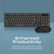 Promate Procombo-12 Sleek Profile Full Size Wireless Keyboard & Mouse - DataBlitz