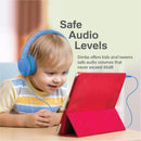 PROMATE Simba Over-Ear Hi-Definition Safe Audio Wired Headset (Aqua) - DataBlitz