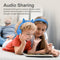 PROMATE Simba Over-Ear Hi-Definition Safe Audio Wired Headset (Aqua) - DataBlitz