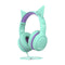 PROMATE Simba Over-Ear Hi-Definition Safe Audio Wired Headset (Emerald) - DataBlitz