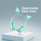 PROMATE Simba Over-Ear Hi-Definition Safe Audio Wired Headset (Emerald) - DataBlitz
