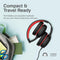 PROMATE Simba Over-Ear Hi-Definition Safe Audio Wired Headset (Black) - DataBlitz