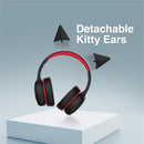 PROMATE Simba Over-Ear Hi-Definition Safe Audio Wired Headset (Black) - DataBlitz