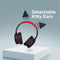 PROMATE Simba Over-Ear Hi-Definition Safe Audio Wired Headset (Black) - DataBlitz