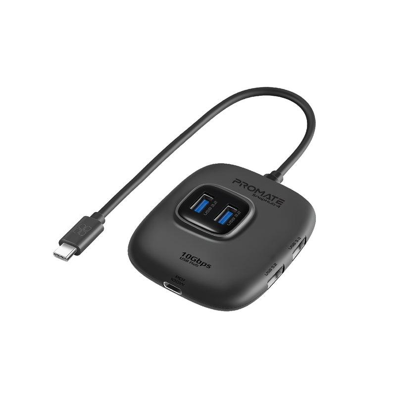 Promate Snaphub-4 10GBPS Ultra-Fast USB 3.2 Hub - DataBlitz