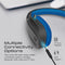 Promate Terra High Sonic Performance Wireless Headphones (Blue) - DataBlitz